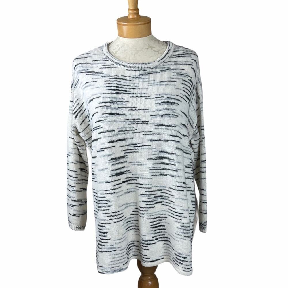 H&M Divided Pullover Scoop Neck Sweater Multi S